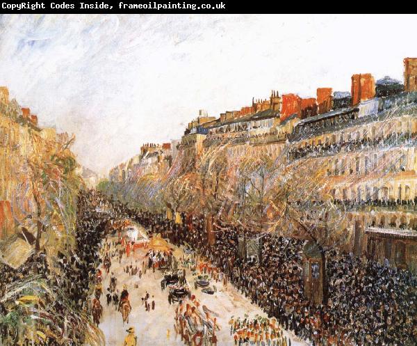 Camille Pissarro Boulevard Montmartre